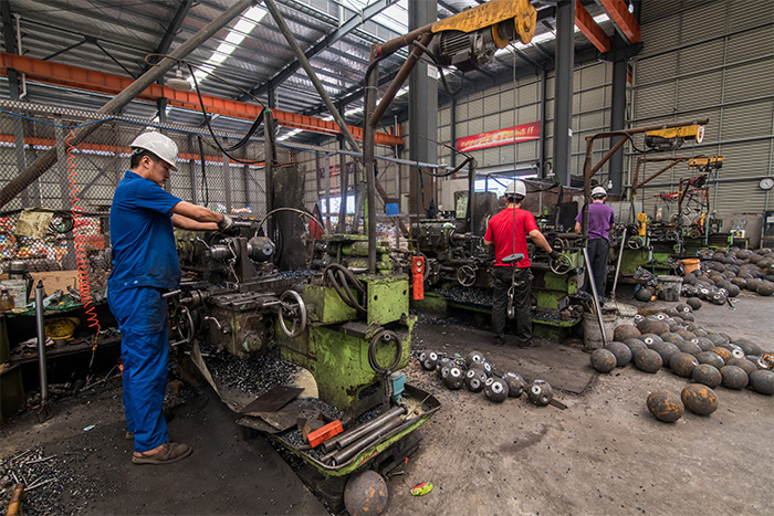 介休网架配件车间